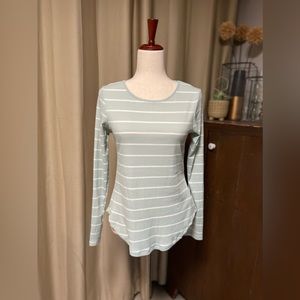 SHEIN ribbed long sleeve shirt
